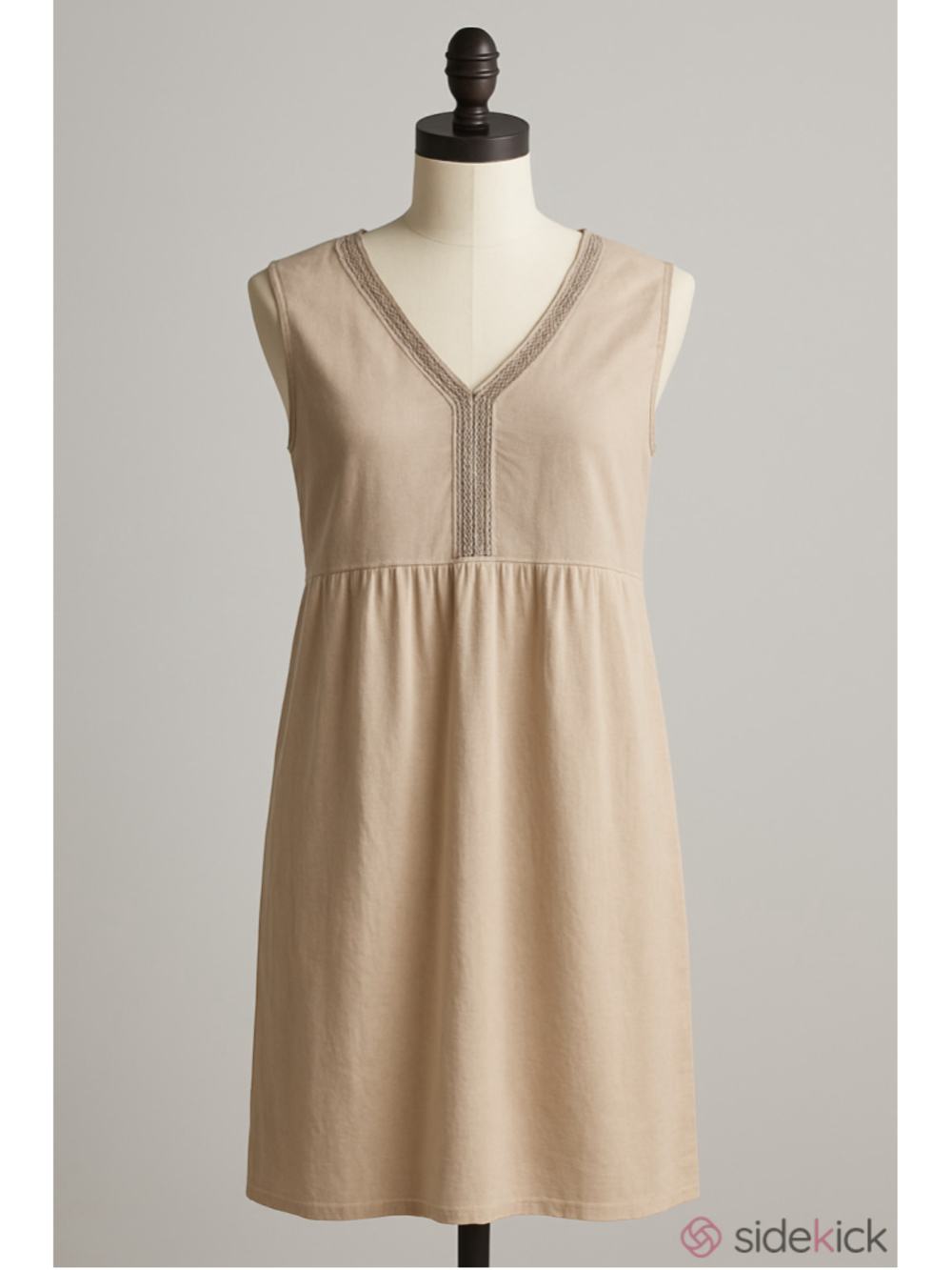 Women's Terzo Millennio Midi Dress Beige Size M